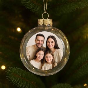 Bola de Navidad personalizada con relleno