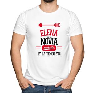 Camiseta Novia Perfecta personalizada