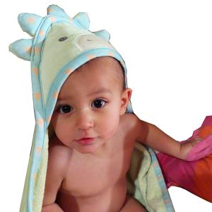 Capa de baño bordada