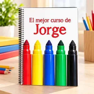Cuaderno infantil personalizado