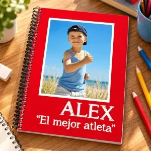 Cuaderno marco personalizado