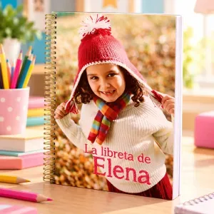Cuaderno personalizado con foto