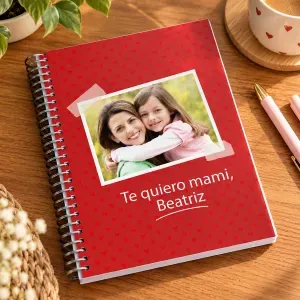 Cuaderno personalizado para mamá