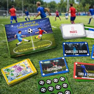 Juego de Cartas de Fútbol Megasuper League Personalizado