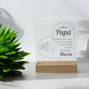 Lámpara Personalizada 'Juntos' 