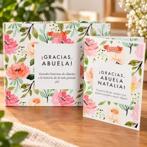Libro ¡Gracias, abuela! con tarjeta