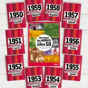 Libro 'Nosotros, los Niños de los años 50'