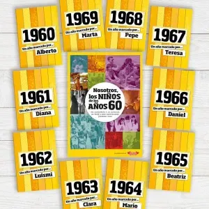 Libro 'Nosotros, los niños de los años 60'