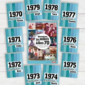 Libro 'Nosotros, los Niños de los años 70'