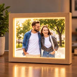 Marco luminoso personalizado con Foto