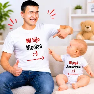 Pack padres personalizado Mi papá