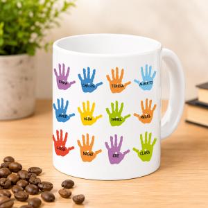 Taza personalizada 'Dejas huella'