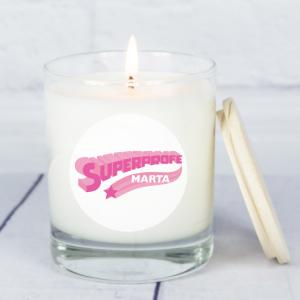 Vela personalizada 'Súperprofe'