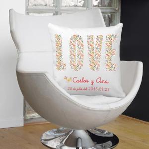 Cojín personalizado Love