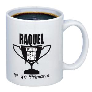 Taza personalizada para el mejor profe