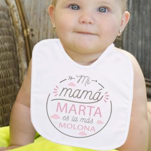 Babero personalizado Molones