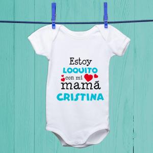 Body personalizado estoy loquito con...