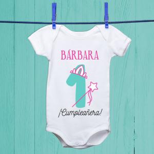 Body personalizado 'Princesa cumpleañera'