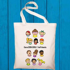 Bolsa tote bag personalizada para profe