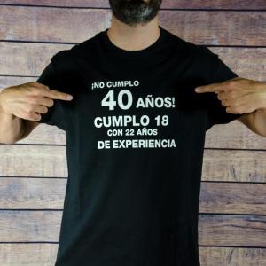 Camiseta cumpleaños divertida personalizada