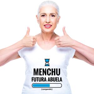 Camiseta futura abuela personalizada