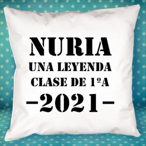 Cojín personalizado 'Una leyenda' para profesores
