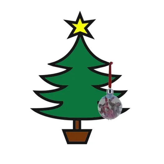 Bola adorno navide&ntilde;o (Idea de regalo original)