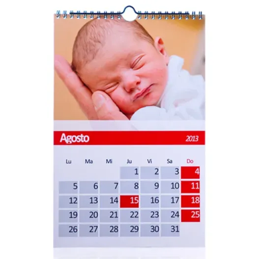Calendario de pared Din A3 personalizado (Idea de regalo original)