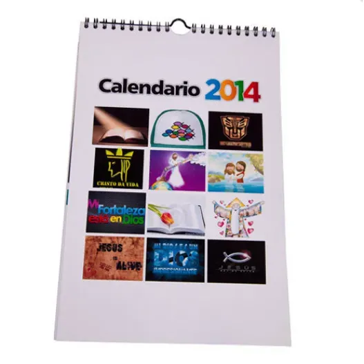 Calendario de pared Din A3 personalizado (Detalle de presentación)