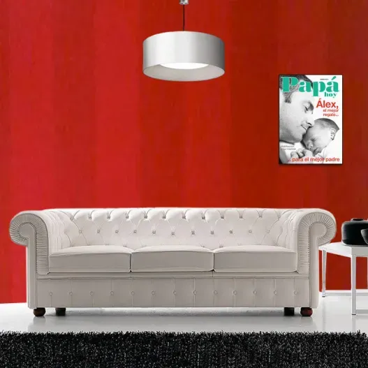 Falsa portada de revista para hombre (Detalle de presentación)