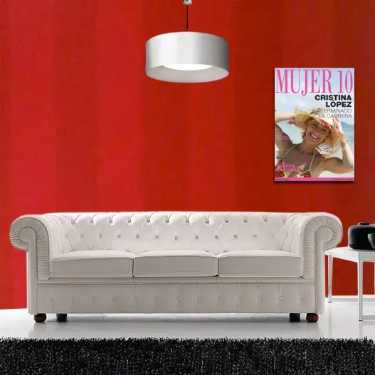Falsa portada de revista para mujer (Detalle de presentación)