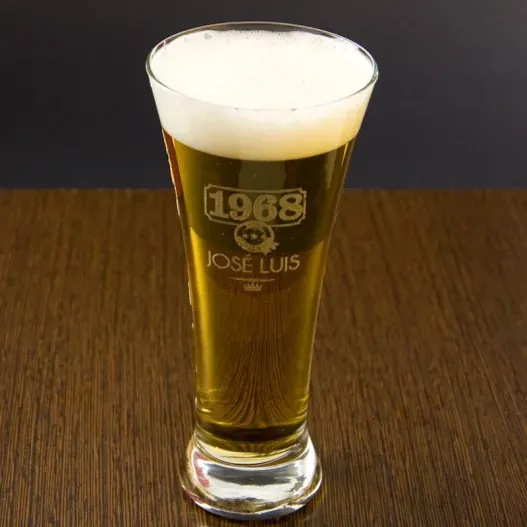 Copa de cerveza a&ntilde;o de nacimiento (Idea de regalo original)