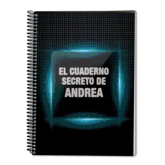 Cuaderno "Secreto" personalizado