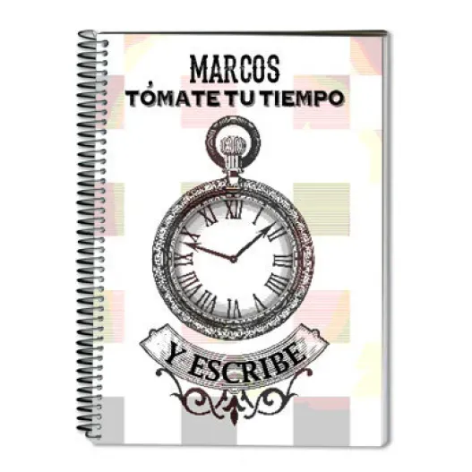 Cuaderno T&oacute;mate tu tiempo y escribe