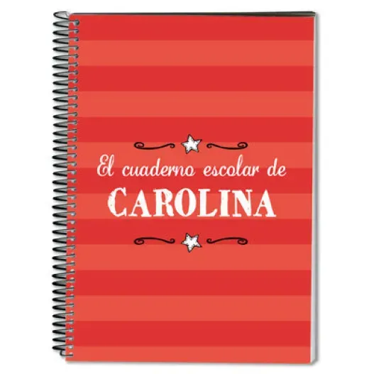 Mi cuaderno personalizado (Detalle de presentación)