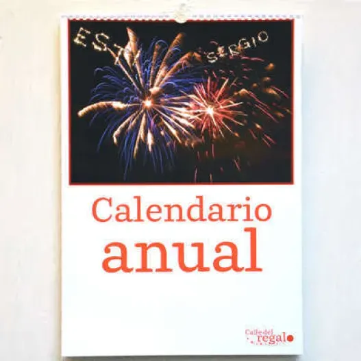 Calendario Nuestra Familia personalizado (Foto de catálogo)
