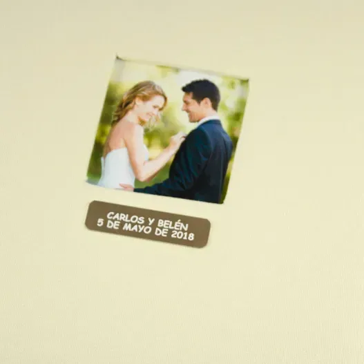 &Aacute;lbum de fotos boda grabado (Idea de regalo original)