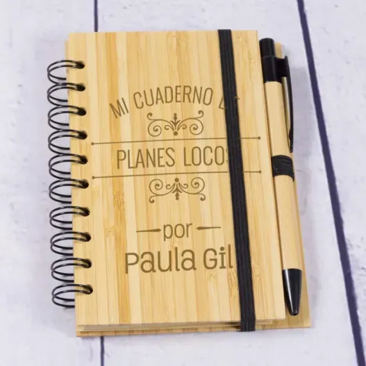 Bloc de notas divertido personalizado
