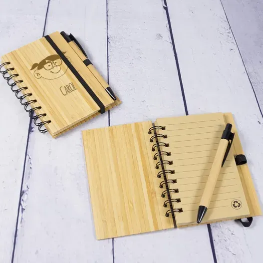 Bloc de notas grabado 'Familia Molona' (Idea de regalo original)