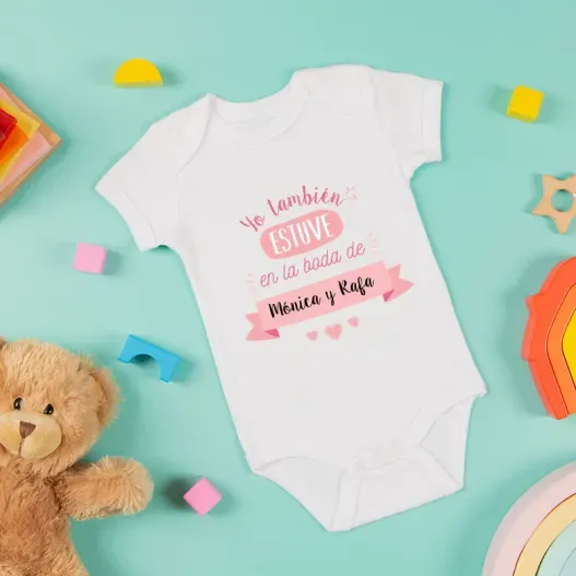 Body personalizado especial Boda