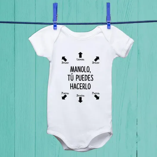 Body personalizado &iexcl;Tu puedes! (Foto de catálogo)