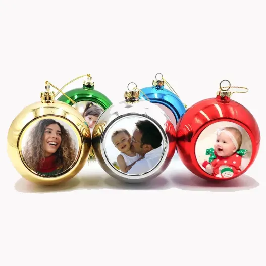 Bola de navidad personalizada con foto (Vista alternativa)