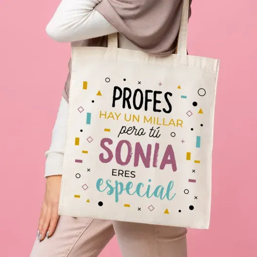 Bolsa tote BIO personalizada para Fin de Curso