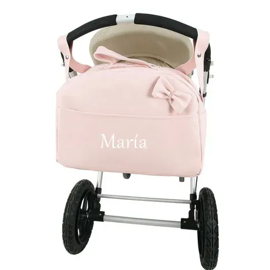 Bolso para carrito beb&eacute; con nombre bordado (Vista alternativa)