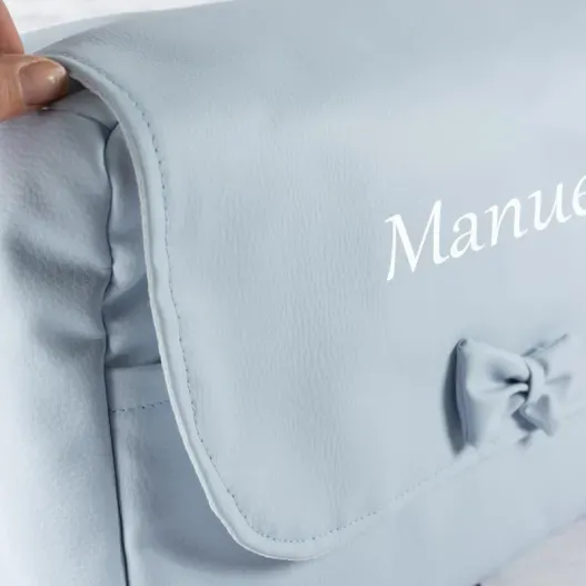 Bolso para carrito con nombre bordado (Idea de regalo original)