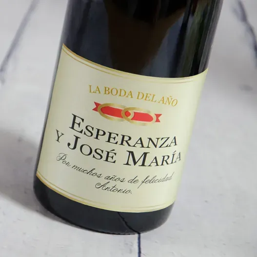 Etiquetas para botellas personalizadas (10 unidades)