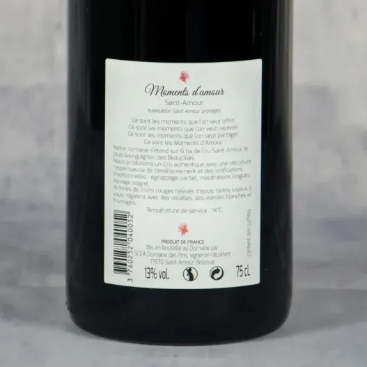 Botella de vino "I love you" (Foto de catálogo)