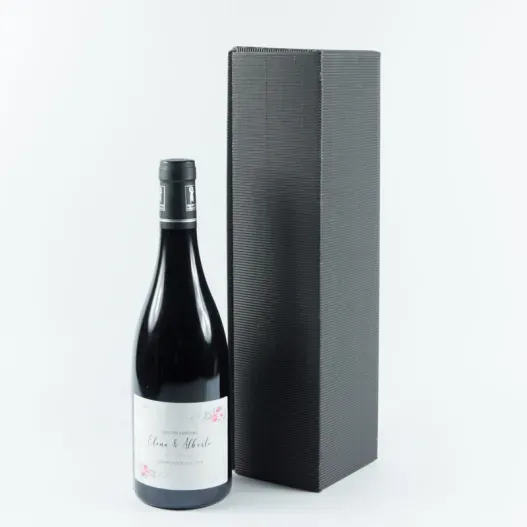 Botella de vino personalizada regalo de boda (Idea de regalo original)