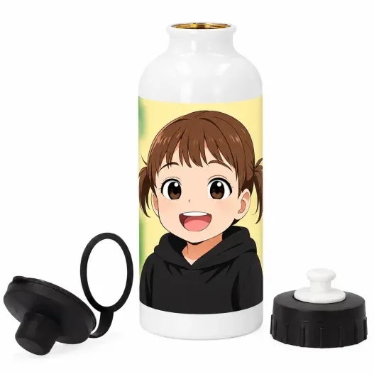 Botella infantil personalizada con retrato IA (Vista alternativa)