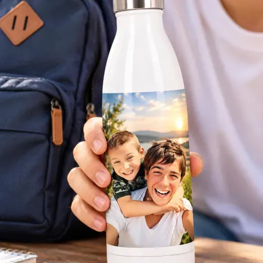 Botella personalizada con foto